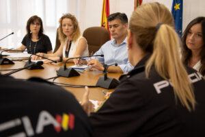 reunión dispositivo seguridad fiestas Xirivella
